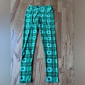 Lularoe St Patrick’s Day leggings